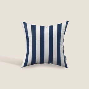 Righe cuscino cotone rigato disponibile in diverse colorazioni blu