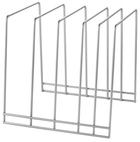 Portacoperchio in acciaio inox Nevada - Metaltex