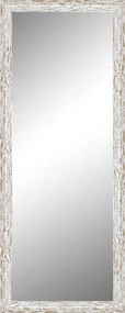 Specchio Gaia rettangolare in legno sbiancato 170 x 60 cm