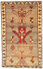Gabbeh Tappeto persiano 100 x 150 Nero (Iran) Annodato A Mano
