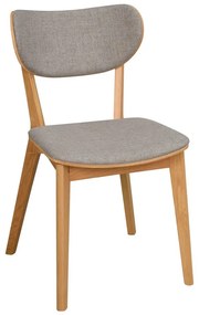 Sedie da pranzo grigie in set di 2 Kato - Rowico