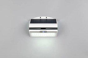 Illuminazione esterna LED con alimentazione a pannelli solari da parete (altezza totale 18,5 cm) Macapa – Reality