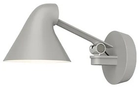 Louis Poulsen - NJP Box LED Applique da Parete 2700K HW Short Light Alu/Grey Louis Poulsen