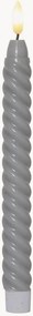 Candela a led a stelo Fiamma Swirl Antique