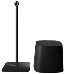 Lampada LED da Tavolo Magnetica 5W Ricaricabile USB‑C Nera IP65