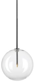 Sospensione Contemporanea Equinoxe Metallo Cromo 1 Luce 2W 3000K D20Cm