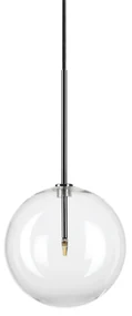 Sospensione Contemporanea Equinoxe Metallo Cromo 1 Luce 2W 3000K D20Cm
