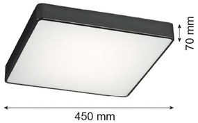 Argon 1577 - Plafoniera ONTARIO 4xE27/15W/230V