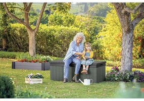 Scatola verde per il giardino Darwin - Keter