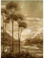 Coordonné Carta da parati panoramica Xi Hu Lake - Gold