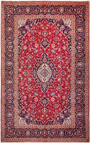 Kashan Tappeto persiano 310x200 Rosso (Iran) Annodato A Mano