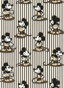 Sanderson Tapete Mickey Stripe - Humbug