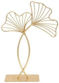 Statuetta in metallo Leaf - Mauro Ferretti