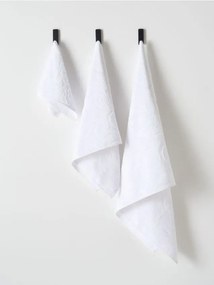 Sinsay - Asciugamano in cotone fantasia - bianco