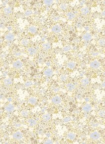 Quenin Carta da parati Fleurettes - Naturel
