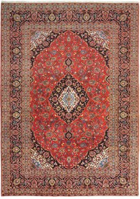 Kashan Tappeto persiano 290x200 Rosso (Iran) Annodato A Mano