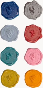 Set di 8 segnabicchieri Classic
