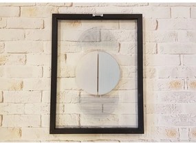 Quadro in vetro in cornice nera Forme II., 32 x 42 cm - Vavien Artwork