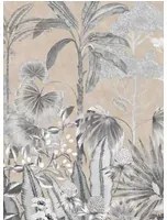 Harlequin Carta da parati panoramica Floreana - Gilt/ Black Earth/ Tranquility