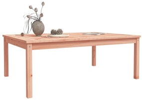 Tavolo da giardino 121x82,5x45 cm in legno massello di douglas