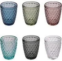 Set 6 bicchieri acqua colorati 325 ml Venezia