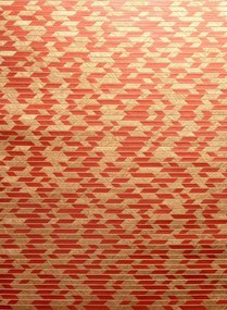 Arte Carta da parati Papyrus - Fire Orange