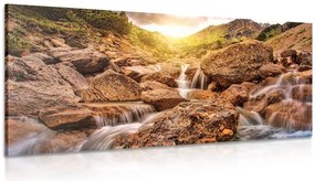 Quadro su tela – Cascate alpine