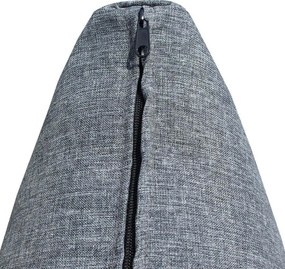 XENO - salotto da giardino completo di cuscini intreccio in rattan sintetico