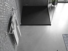 Mexen Amon piatto doccia quadrato SMC 100 x 100 cm, nero - 4F701010