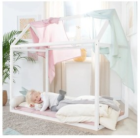 Box letto bianco 70x140 cm Montessori - Roba