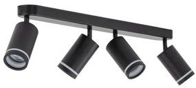 Faretto JET 4xGU10/10W/230V nero