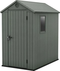 Casetta da Giardino Porta Attrezzi 125,8x184,5x205,1 cmin Evotech+ Keter Darwin 4x6 Verde...