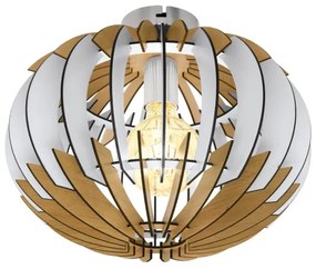 Eglo 32844 - Plafoniera OLMERO 1 1xE27/60W/230V