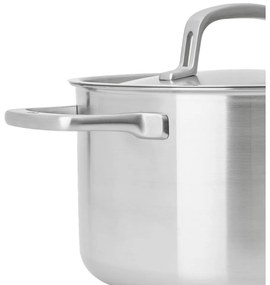 Casseruola in acciaio inox con coperchio incluso per induzione 5,5 l Lucca 3.0 – FABINI