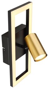 Globo 57032-1- Luce Spot da parete a LED MARRIE 1xGU10/5W/230V + LED/12W/230V