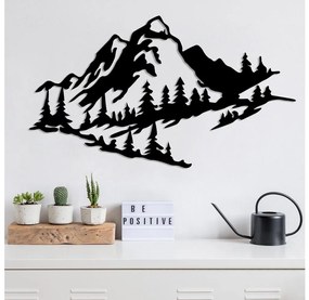 Decorazione murale 40x70 cm montagne