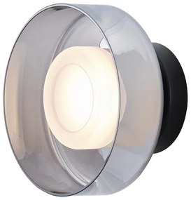 Applique a LED LED/8W/230V 3000K nero/fumé