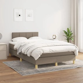 Giroletto A Molle Con Materasso Tortora 120x200 Cm İn Tessuto /