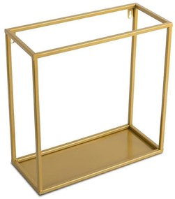 Mensola a muro 35x35 cm oro