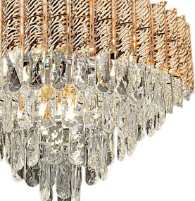 Lampada Cristal G054-CP 50cm GOLD