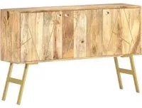 Credenza 118x30x75 cm in Legno Massello di Mango cod mxl 56601