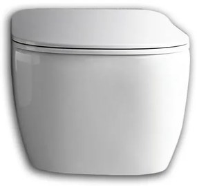 Antonio Lupi Design Komodo3 Vaso Sospeso Con Sedile Termoindurente In Ceramamica Bianco Opaco