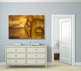 Quadro su tela – Dettaglio di Buddha