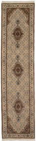 Tabriz Tappeto orientale 300 x 70 Beige (Indian) Annodato A Mano