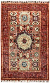 Mamluk Tappeto 100 x 150 Rosso (Afghanistan) Annodato A Mano