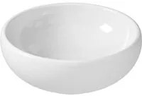 Lavabo da appoggio in ceramica serie Ergo di Ceramica Galassia - Bianco lucido diam. 42xh16cm