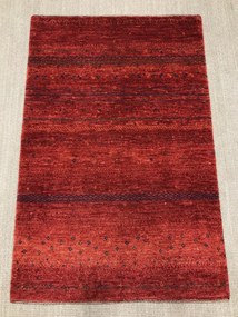 Loribaft Tappeto persiano 100x150 Rosso (Iran) Annodato A Mano