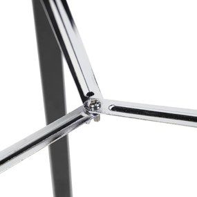 Lampada da terra nera senza paralume - Tripod