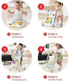 Skip Hop - Passeggino per bambini 4in1 EXPLORE&amp;MORE 3xAA
