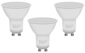 SET 3x Lampadina LED ECOLINE GU10/6W/230V 4000K - Brilagi